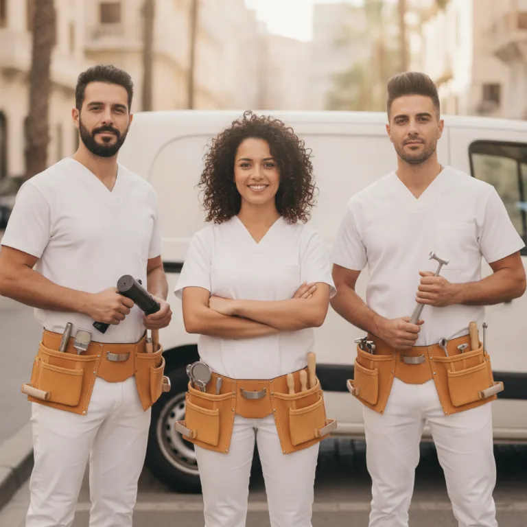 Quiropráctico equipo en Albacete